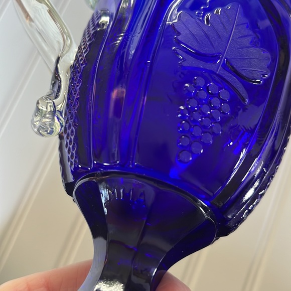 Vintage Metropolitan Museum Of Art (MMA) Sugar and Creamer glass Bowl Set - Picture 14 of 14